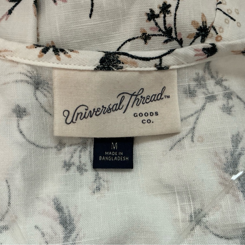 Universal Thread Cream Floral Mini Dress - Picture 4 of 8